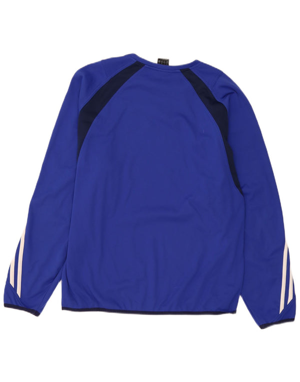 Adidas muške Climawarm majice dugih rukava UK 40/42 srednje tamnoplave boje