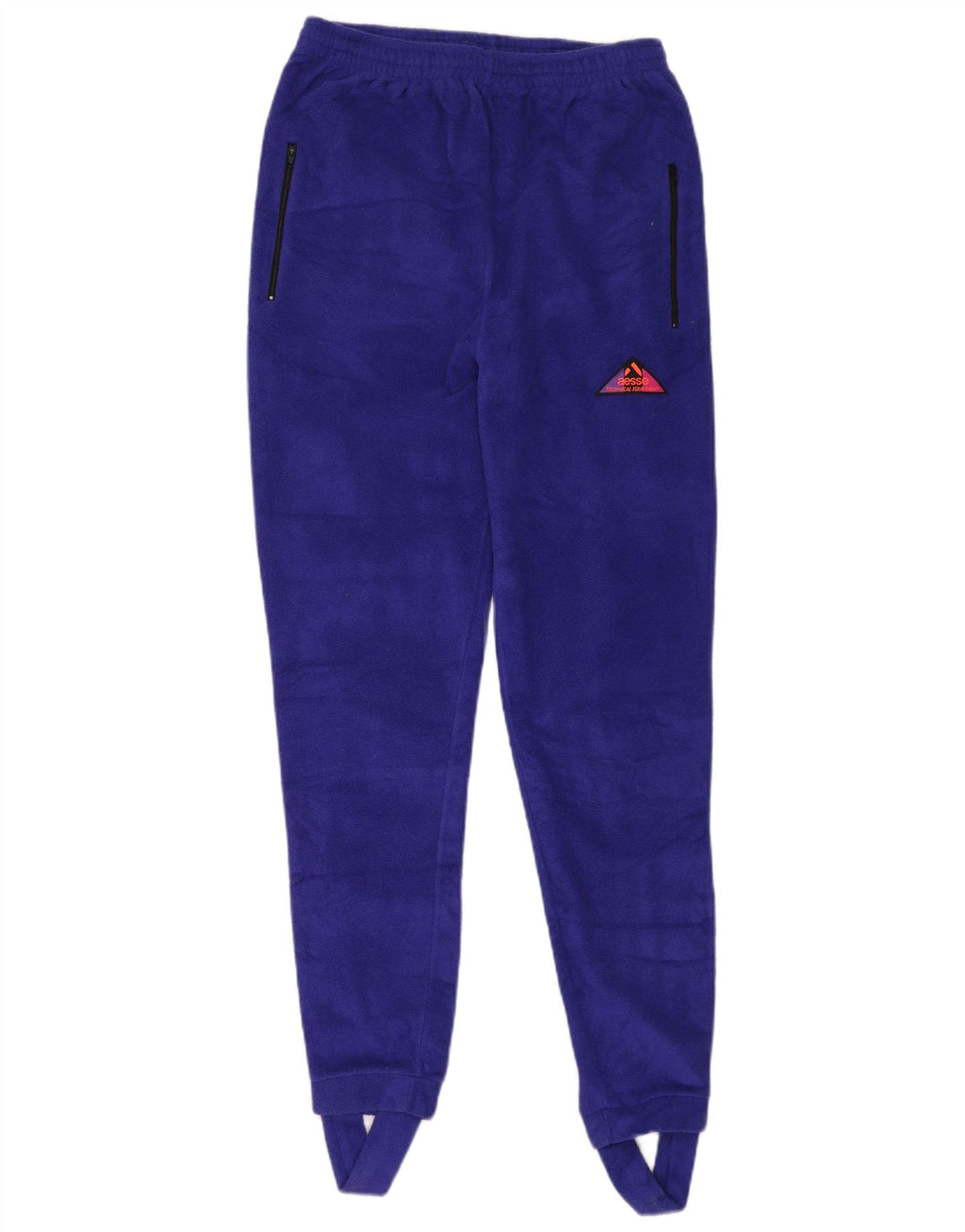 AESSE Womens Fleece Full Tracksuit UK 16 Large  Blue Polyester