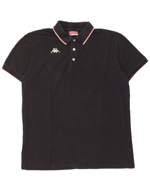 Kappa muška polo majica 2XL crni pamuk