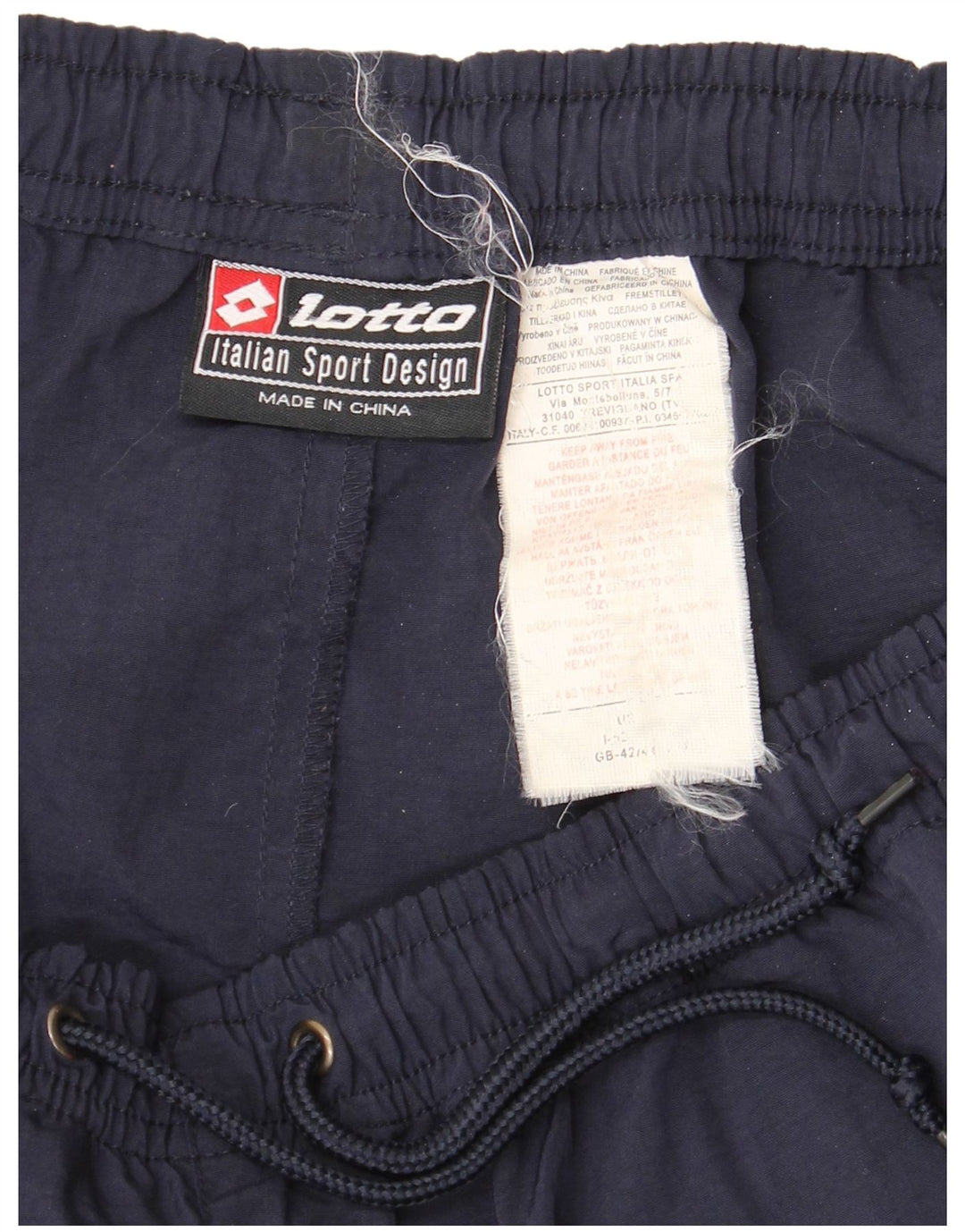 Lotto Mens Sport Shorts UK 42/44 XL Navy Blue Polyamide