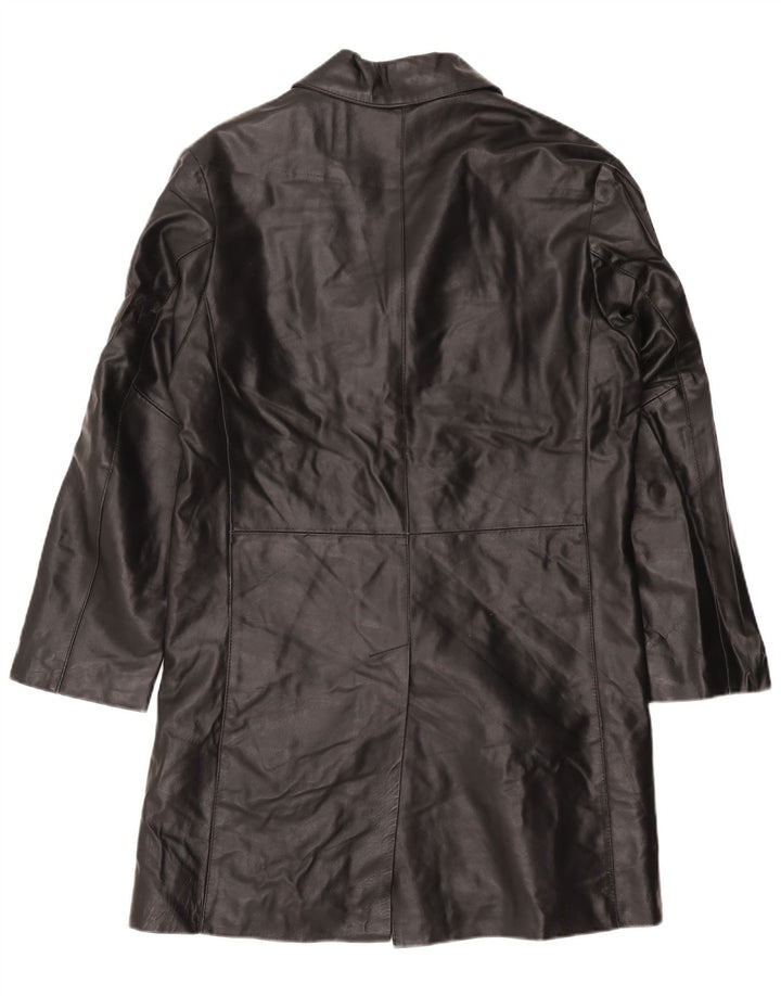 Catbalou muški kožni kaput UK 40 veliki crni kožni