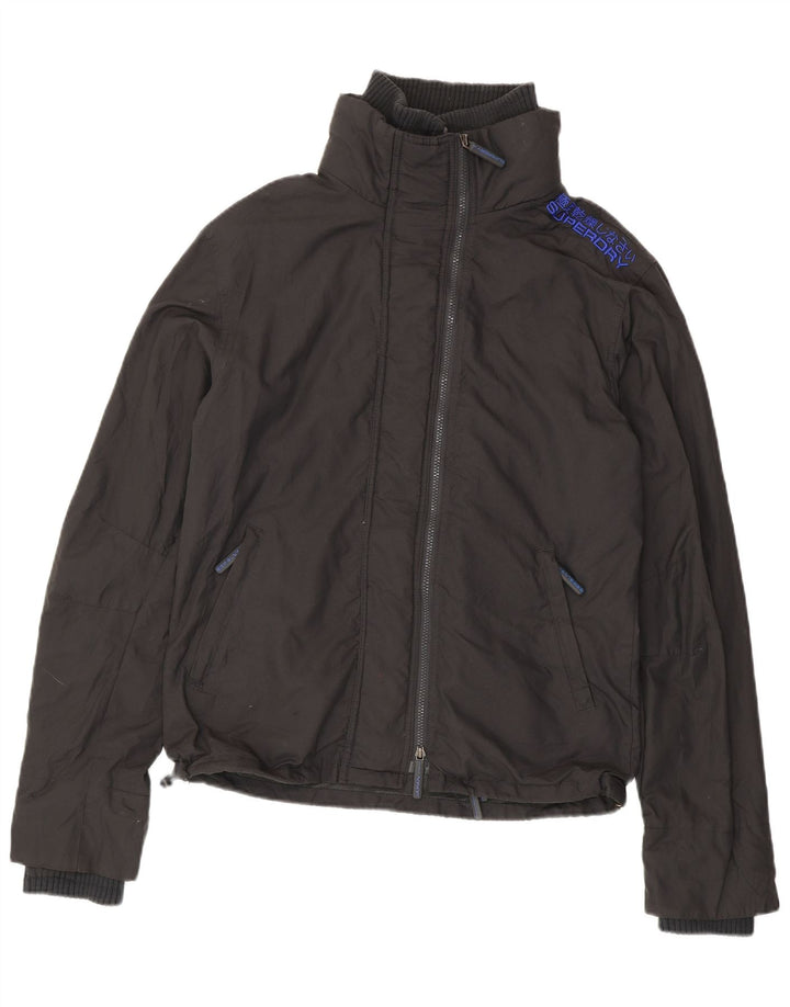 Superdry muška kišna jakna UK 42 XL sivi najlon