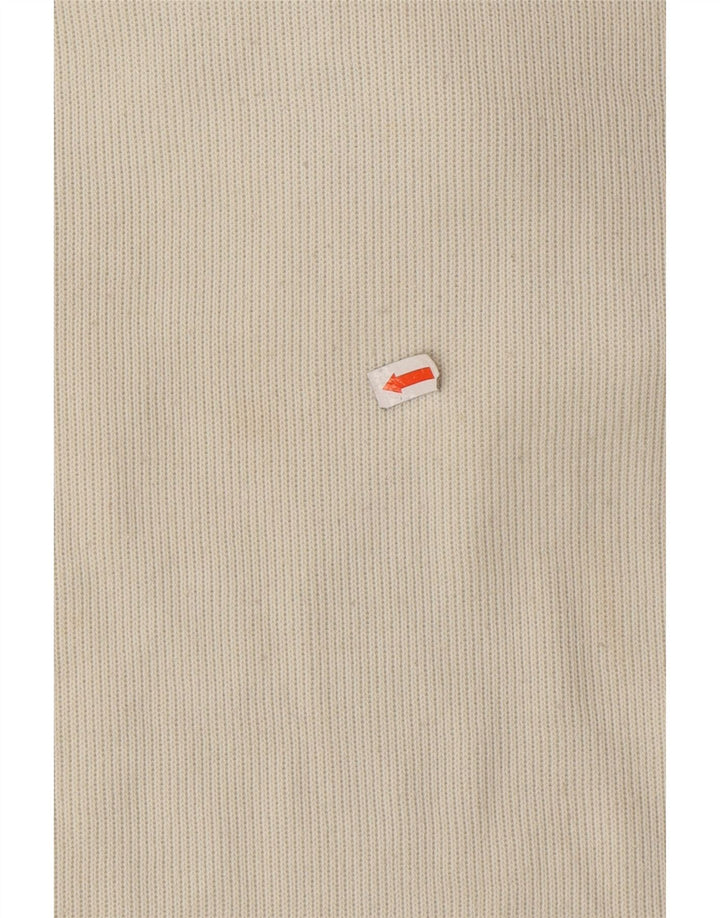 ELLESSE Muška majica s izrezom s patentnim zatvaračem XL, sivi pamuk