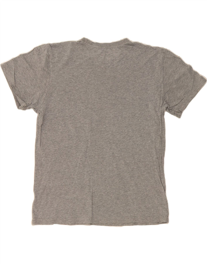 NIKE Mens Graphic T-Shirt Top Medium Grey Vintage Nike and Second-Hand Nike from Messina Hembry 