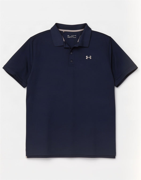 Under Armour muška toplinska oprema široke polo majice 2XL tamnoplavi poliester