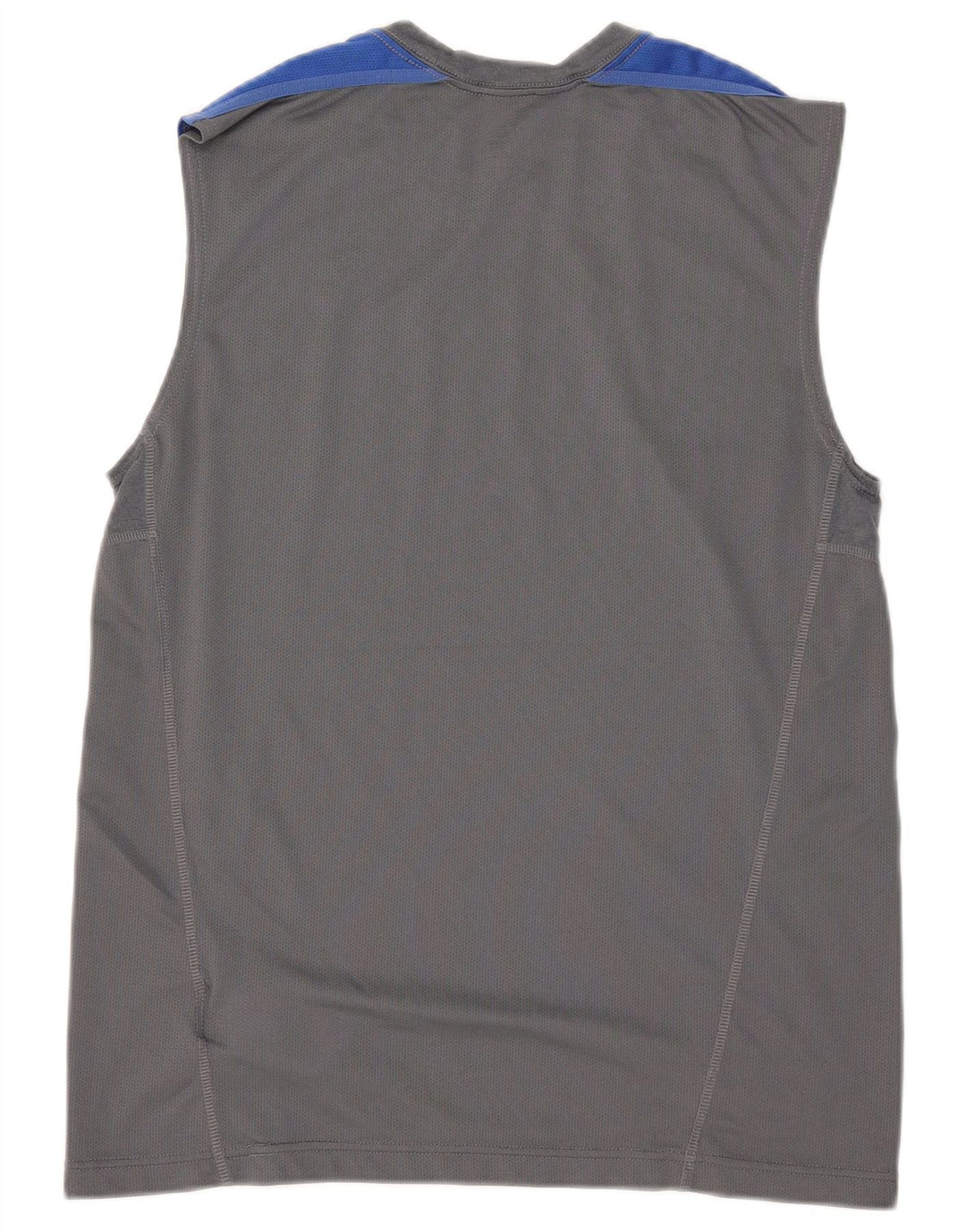 Nike Dri Fit prsluk srednje sivi poliester u boji
