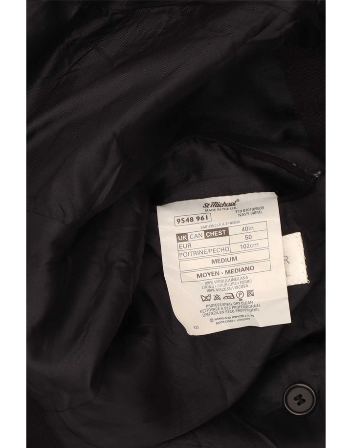 Marks & Spencer muška jakna St. Michael Blazer UK 40 srednje tamnoplava