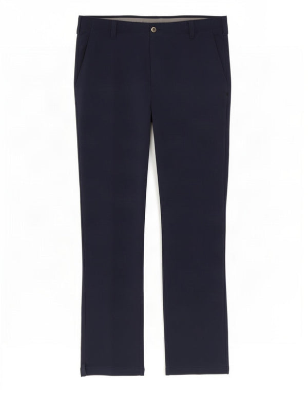 Under Armour muške ravne chino hlače W40 L34 tamnoplavi najlon