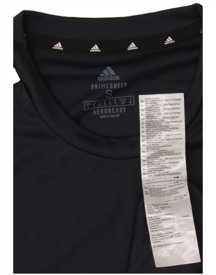 Adidas muška majica kratkih rukava mala tamnoplava poliester