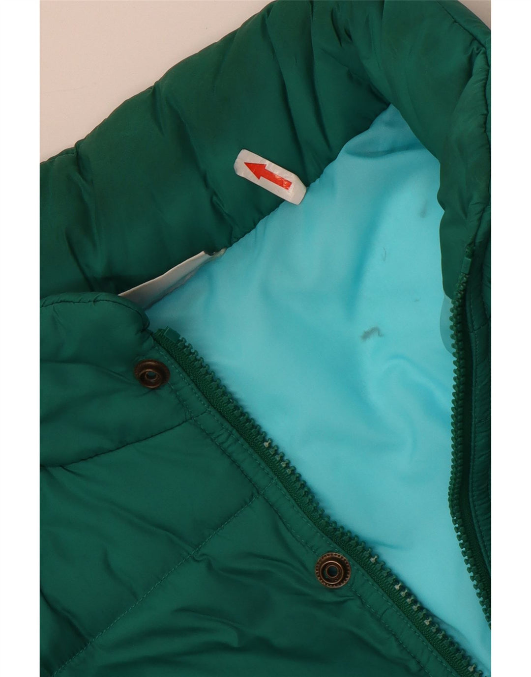 Sergio Tacchini muška podstavljena jakna UK 40 veliki zeleni poliamid