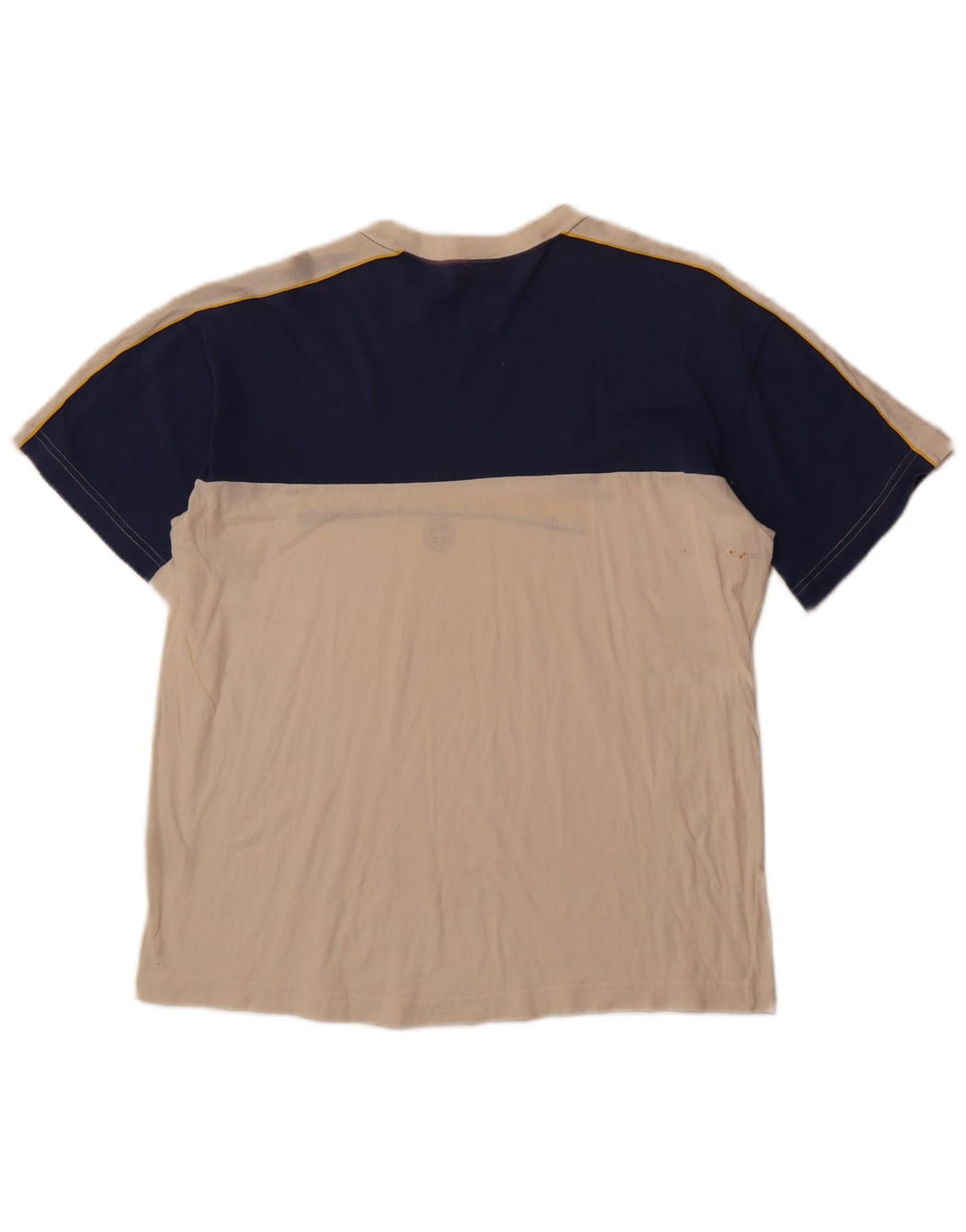 COLMAR Muška majica kratkih rukava s grafičkim motivima, srednje bijele boje, pamuk, sport