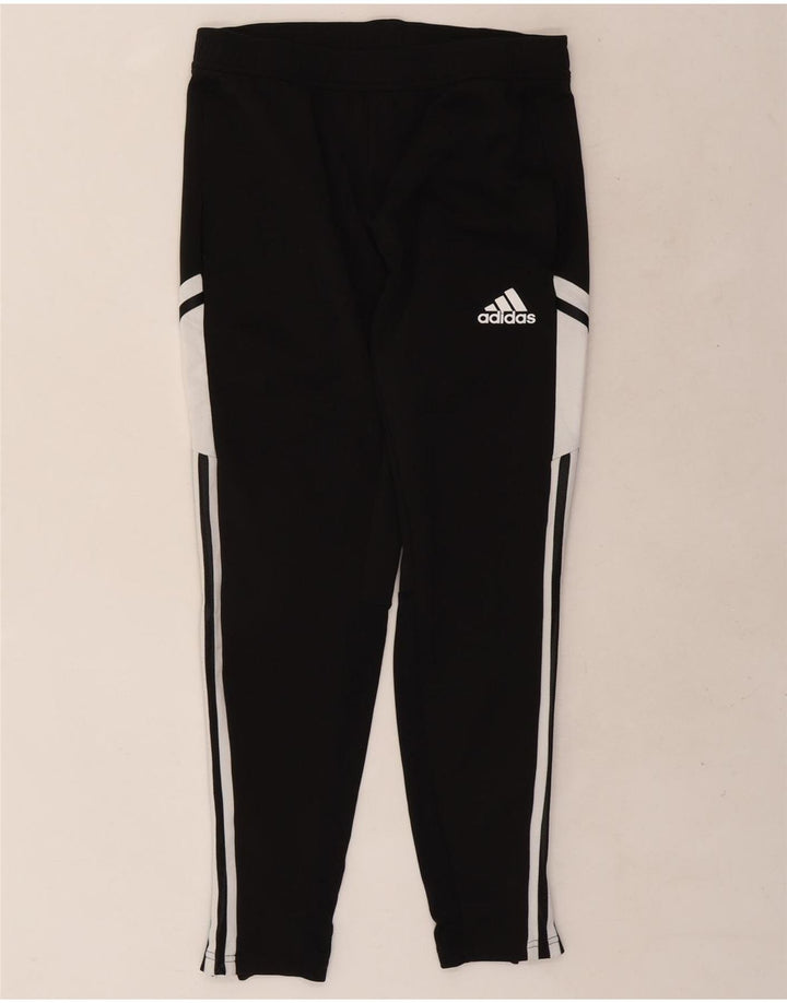 Adidas muške Aeroready hlače za trenirku srednje crne boje od poliestera