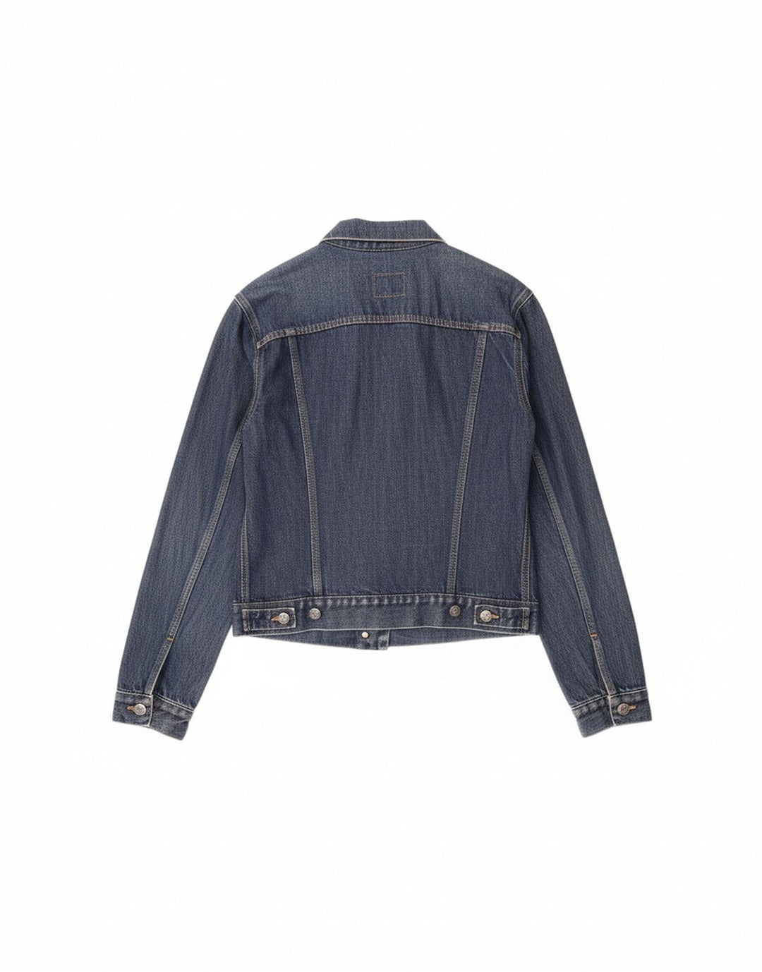 GAS Womens Denim Jacket UK 14 Medium Blue Cotton