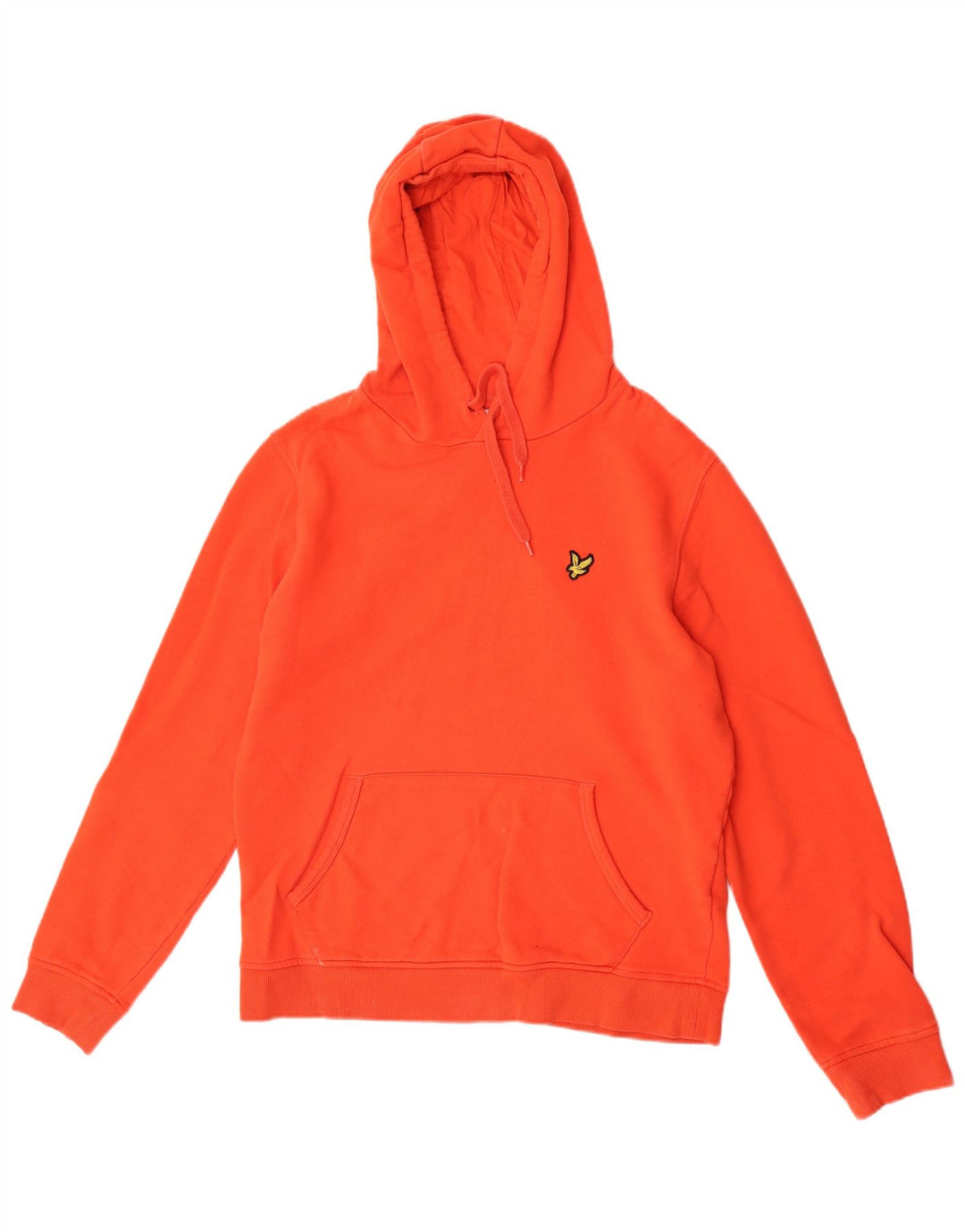 Lyle & Scott Muška majica s kapuljačom Srednje narančasti pamuk