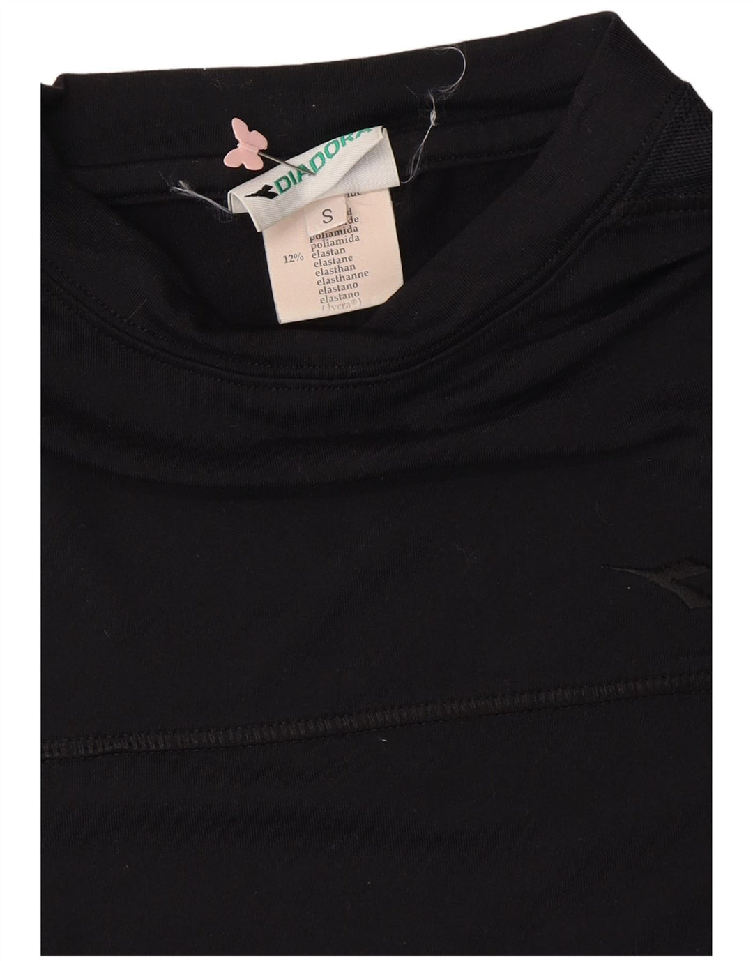 DIADORA Ženska majica kratkih rukava UK 10 Mali crni poliamid