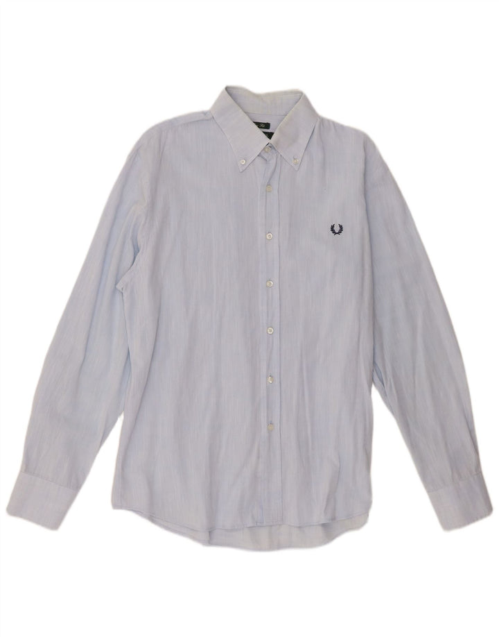 Fred Perry muška uska košulja XL plava