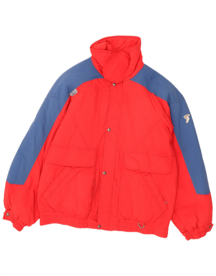 Muška skijaška jakna Schoffel Gore-Tex XL od poliamida crvene boje