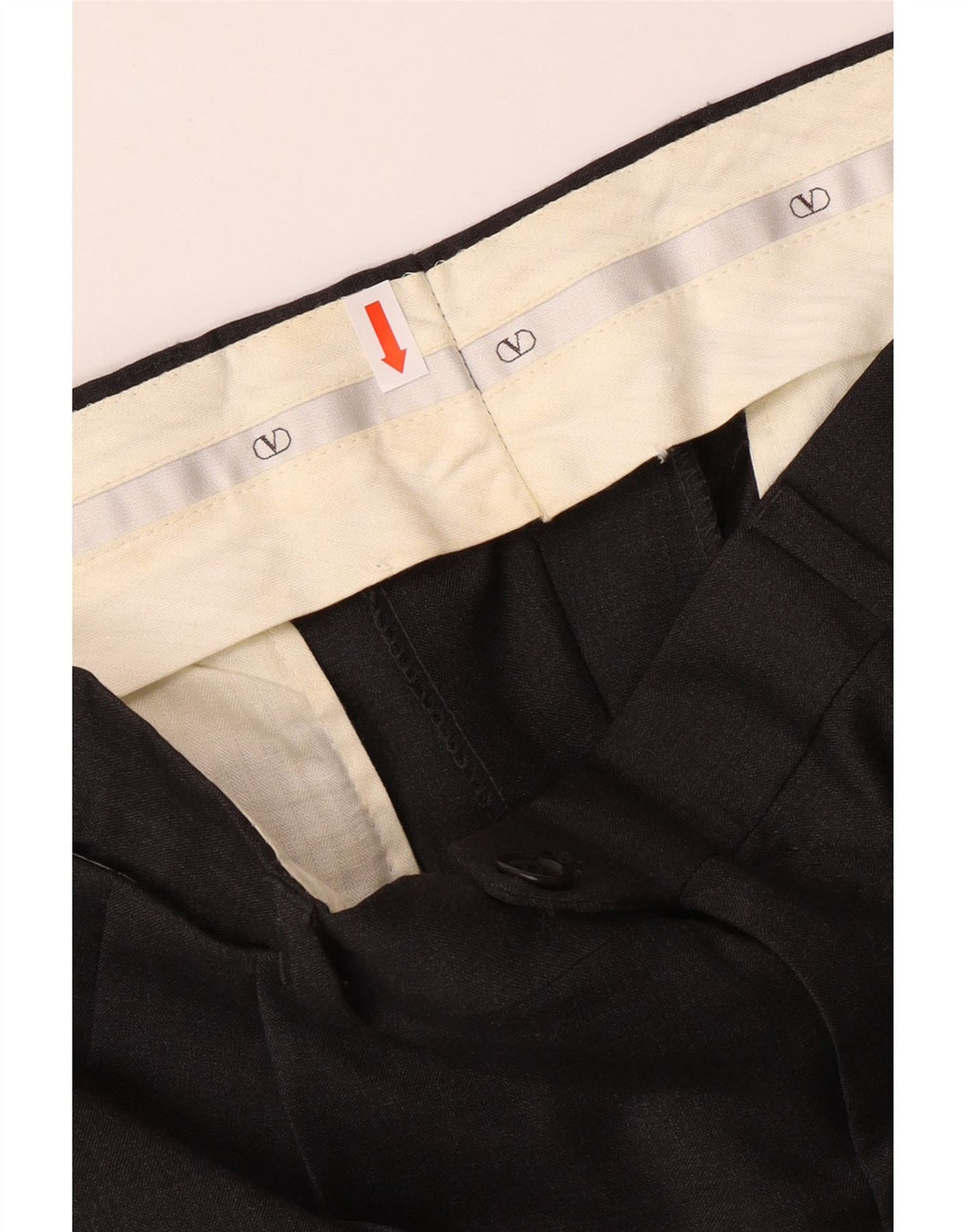 VALENTINO Muško dvodijelno odijelo s dvorednim kopčanjem IT 50 Large W34 L30 Siva