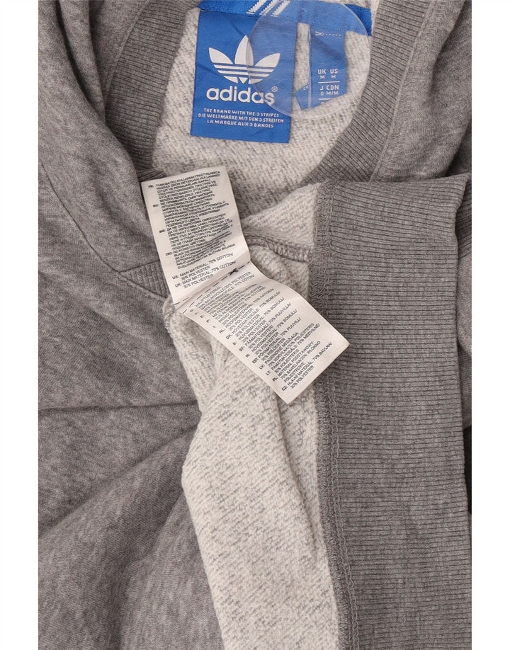 Adidas muška majica s kapuljačom, srednje sivi flekasti pamuk