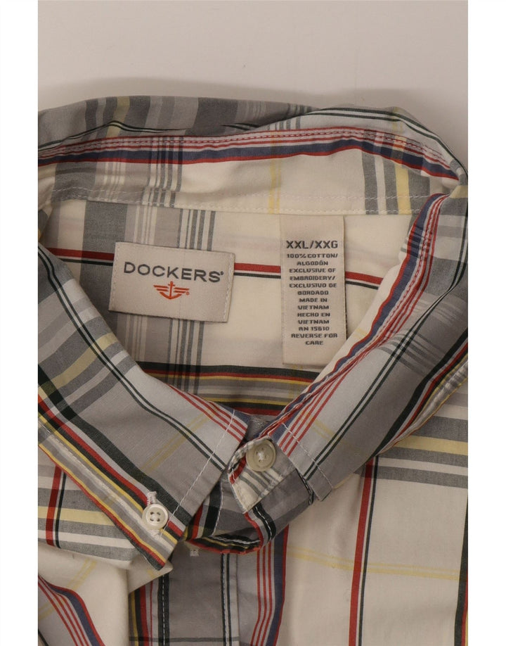 DOCKERS Muška košulja 2XL šareni karirani pamuk