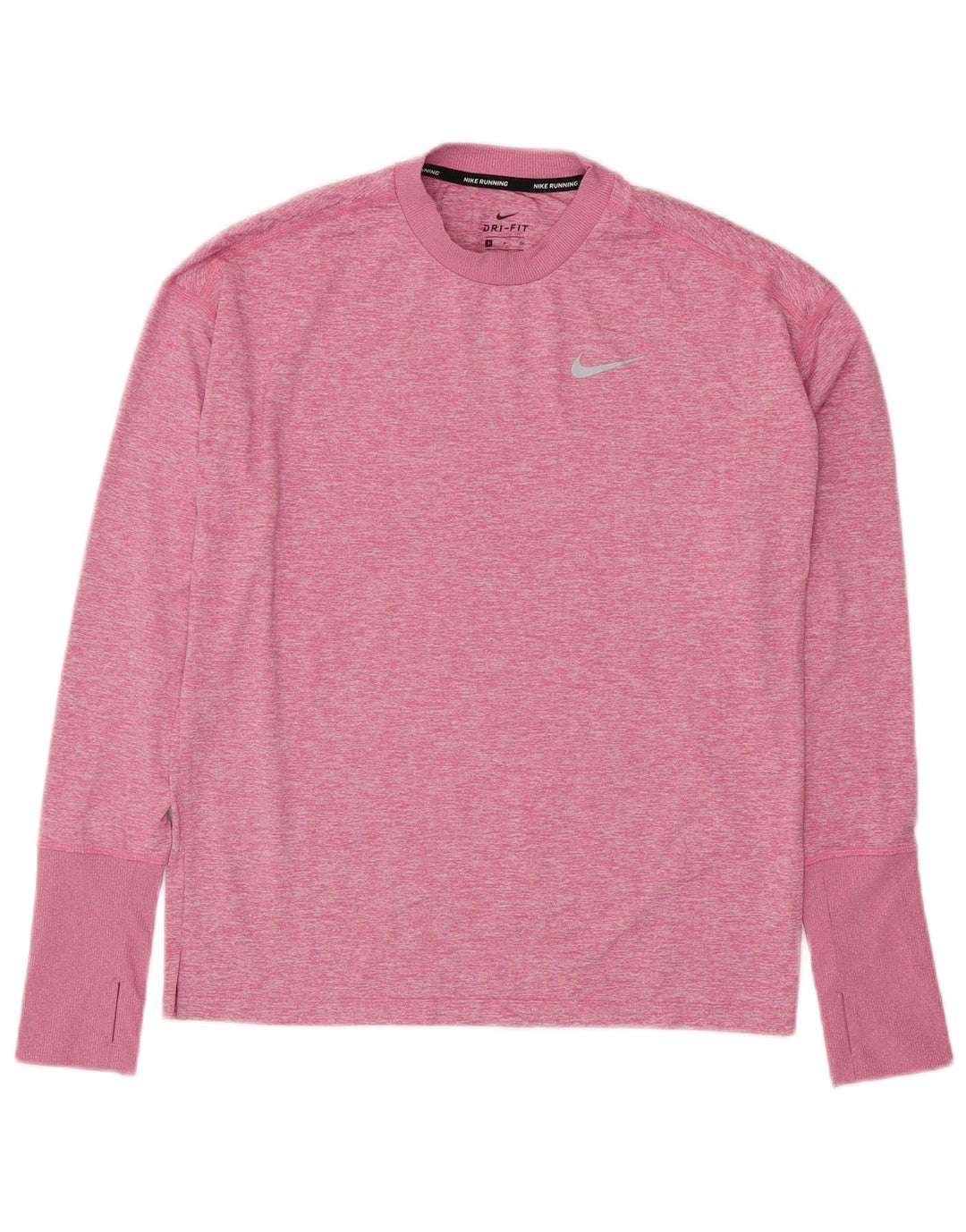 NIKE muška Dri Fit majica dugih rukava s malim ružičastim flekama