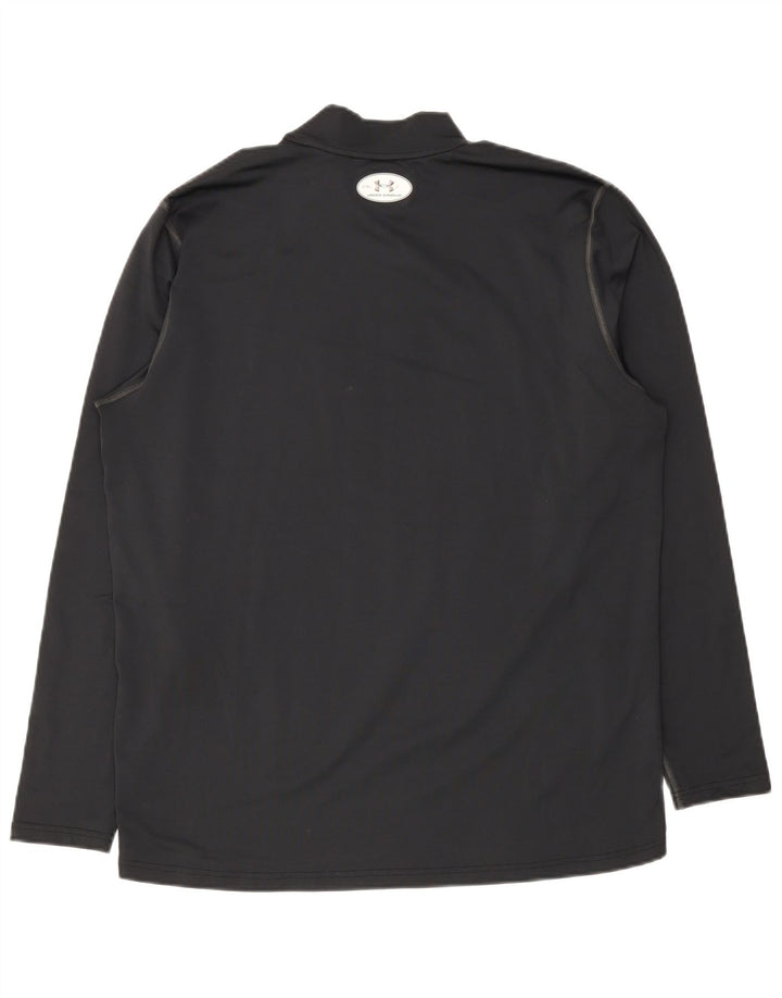 Under Armour muška majica Cold Gear dugih rukava 2XL crna