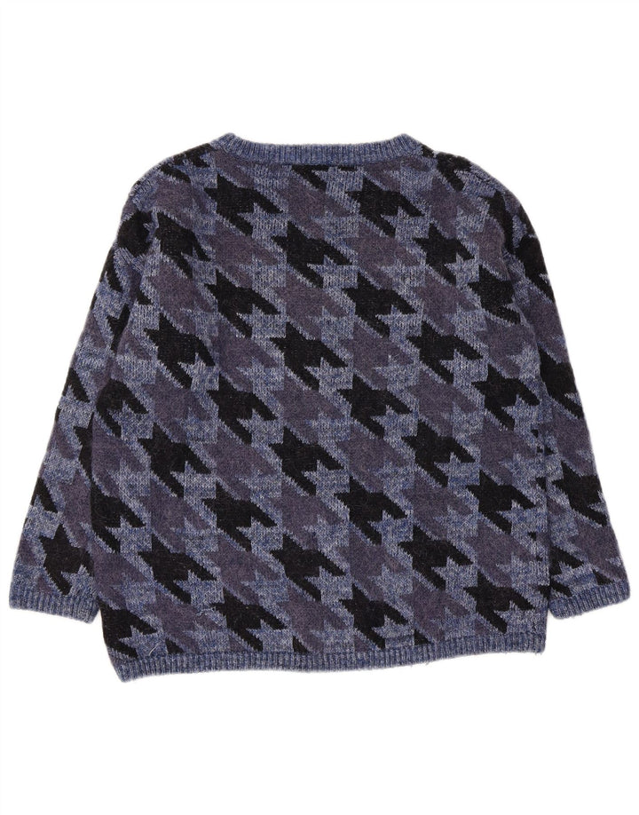 Armani Jeans ženski džemper s veznim izrezom EU 40 srednje tamnoplave boje