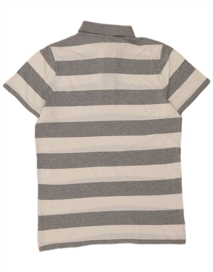 Hollister muška polo majica srednje sive pruge