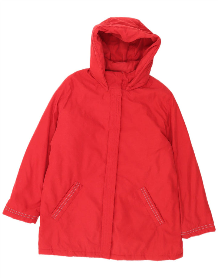 Marks & Spencer ženska vjetrovka s kapuljačom UK 18 XL crvena poliester