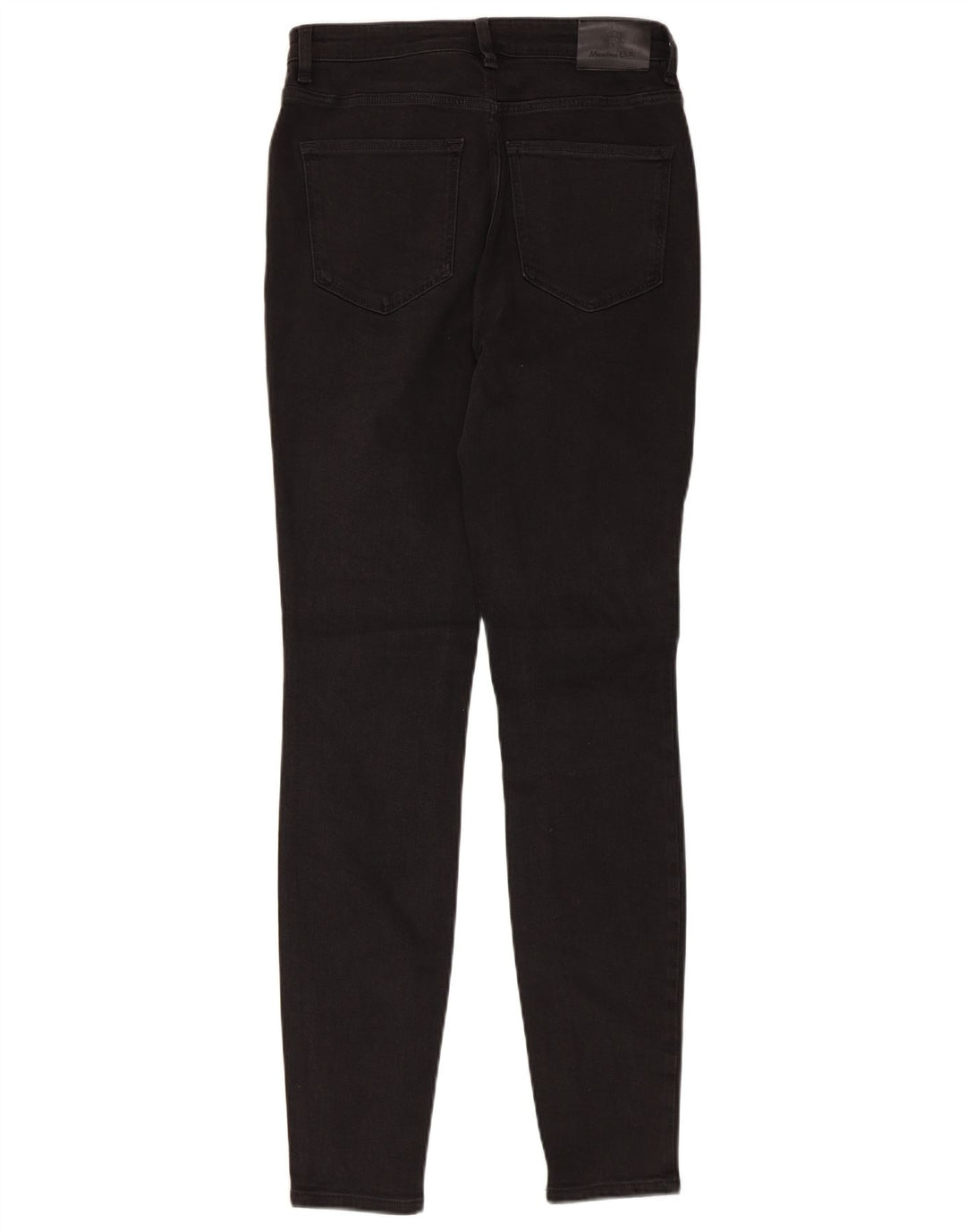 Massimo Dutti ženske uske traperice EU 38 male W28 L30 crni poliester