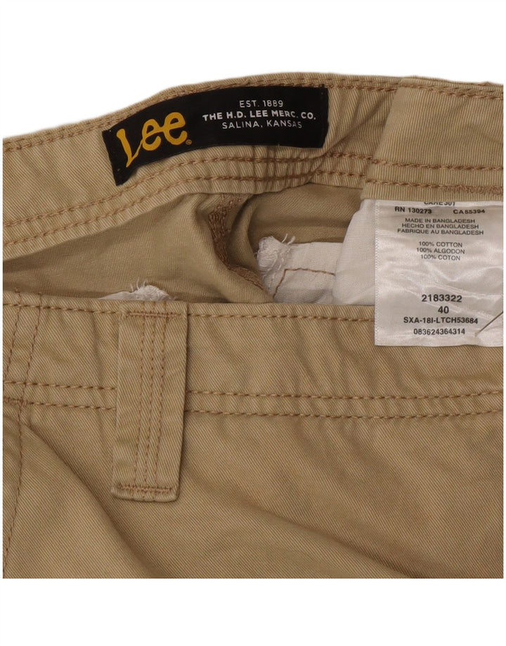 Lee muške kargo kratke hlače W40 XL kaki pamuk