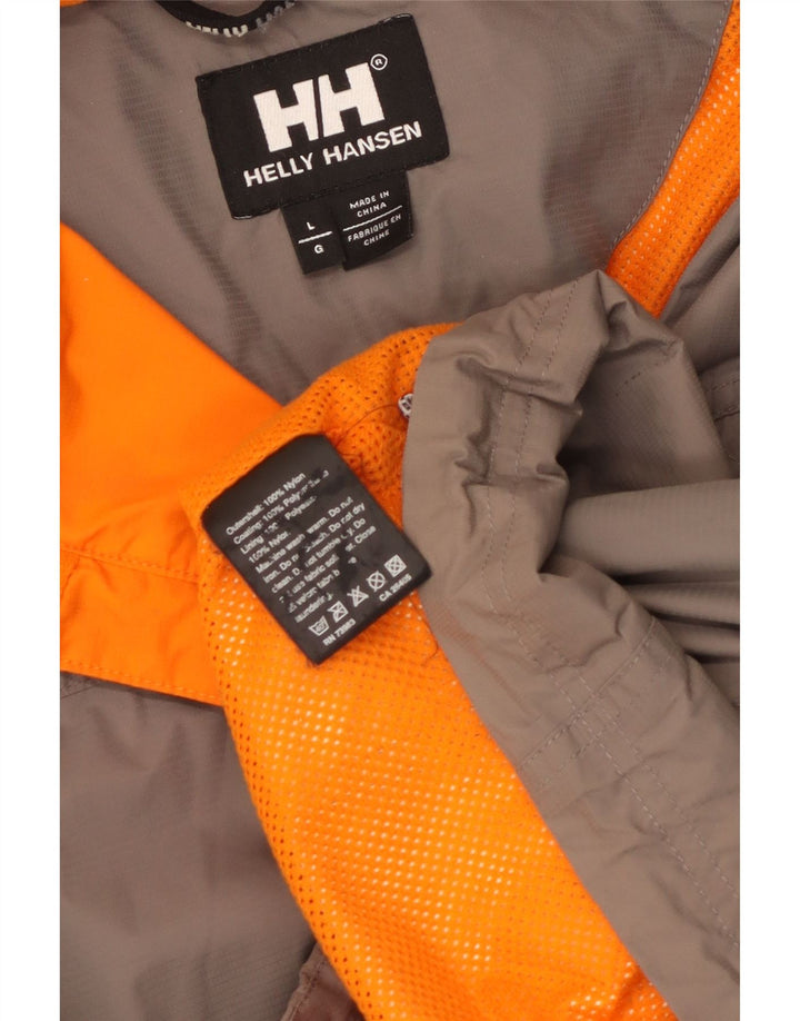 Helly Hansen muška kišna jakna UK 40 veliki sivi najlon