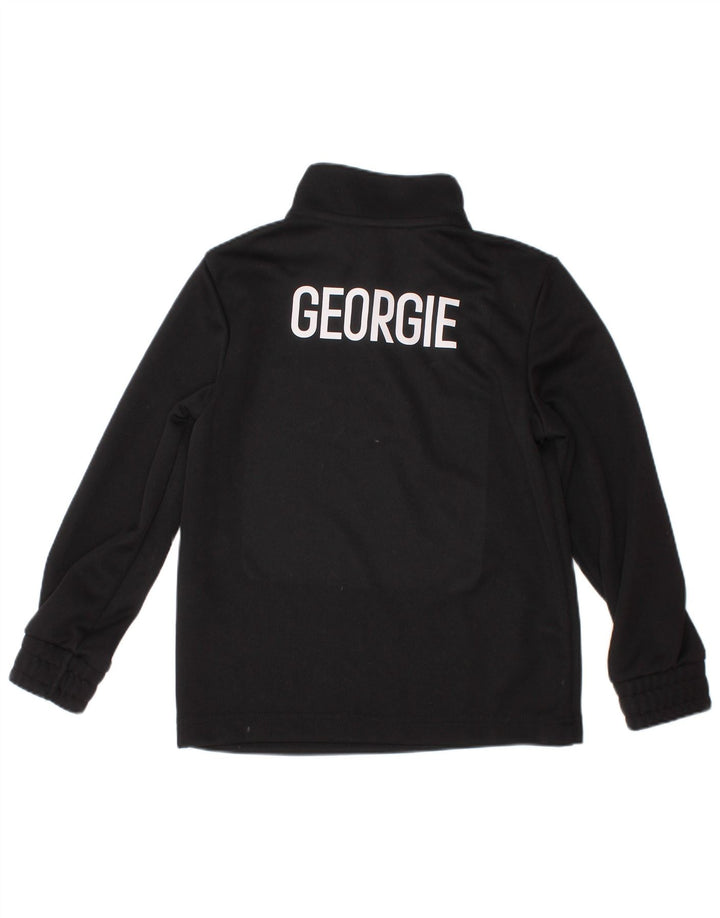 ADIDAS Boys Aeroready Pullover Trenirka Top 5-6 Years Black