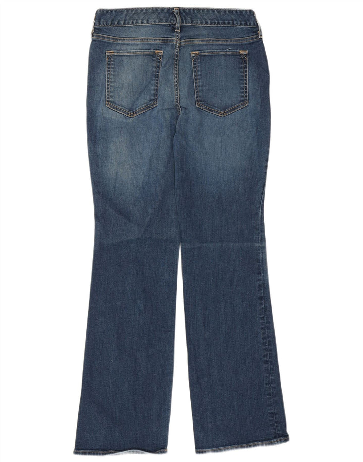 Eddie Bauer Ženske curvy Bootcut traperice US 6 srednje W28 L30 plavi pamuk