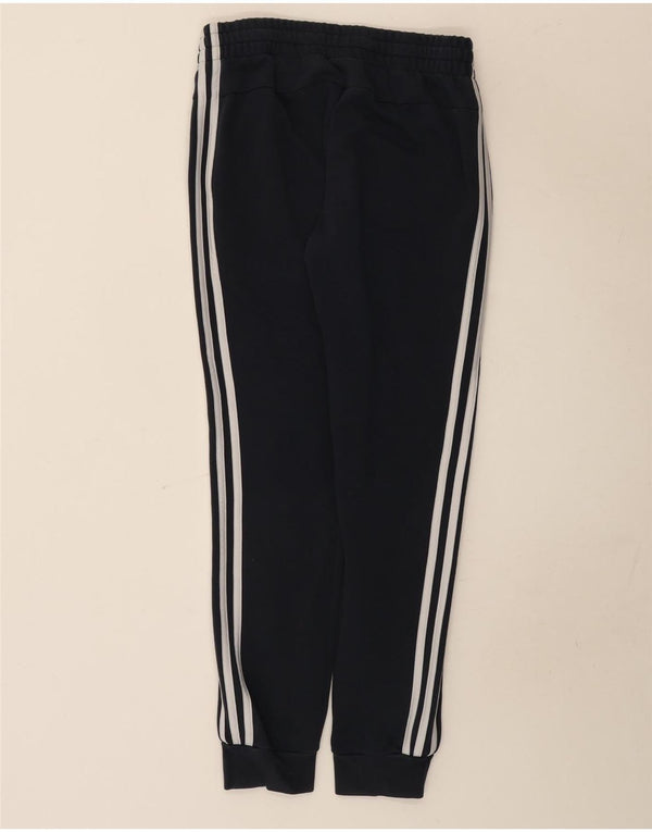 Adidas Ženska trenirka Hlače Joggers UK 12/14 Srednje tamnoplavi pamuk