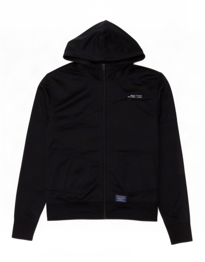 Jack & Jones muški pulover s kapuljačom na patentni zatvarač Veliki tamnoplavi poliester
