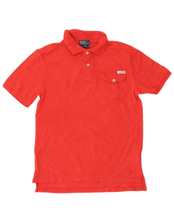 Polo Ralph Lauren polo majica za dječake 10-11 godina srednje crvena