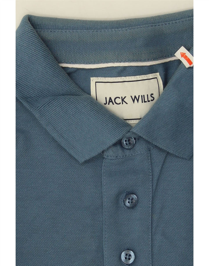 Jack Wills muška polo majica velika plava pamučna