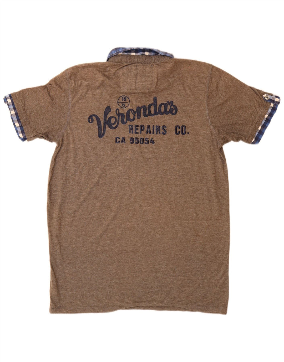 Jack & Jones muška grafička polo majica XL smeđi poliester