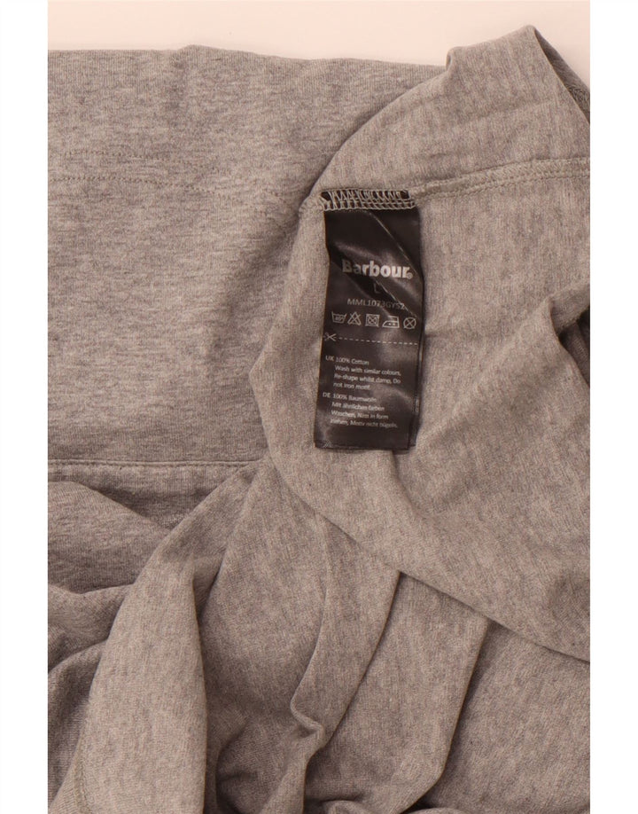 BARBOUR Muška polo majica Veliki sivi flekasti pamuk