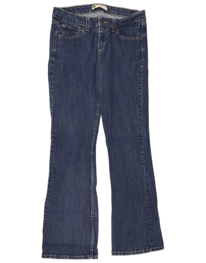 Levi's ženske 518 super niske traperice US 9 srednje W30 L31 plavi pamuk