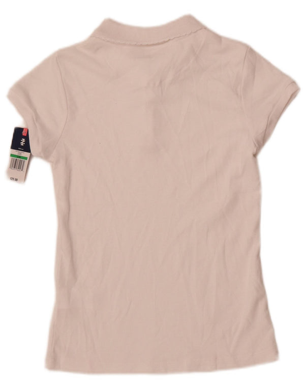 Izod polo majica za djevojčice 13-14 godina Velika bijela pamučna majica