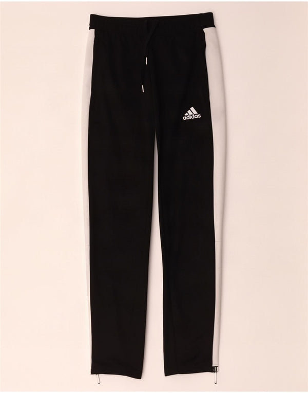 Adidas muške Aeroready hlače za trenirku, male crne poliesterske blokove u boji