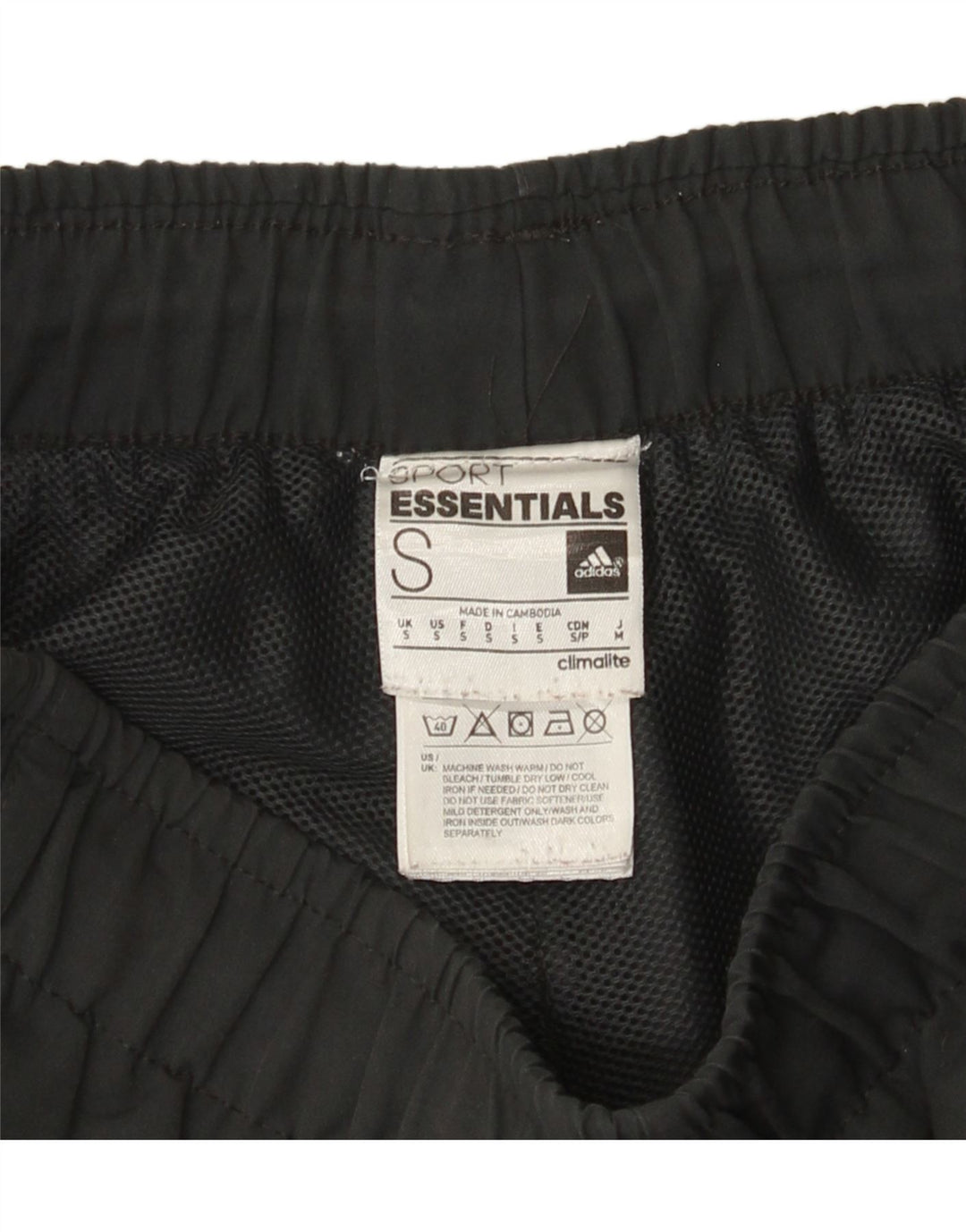Adidas muške sportske kratke hlače Climalite male sive boje od poliestera