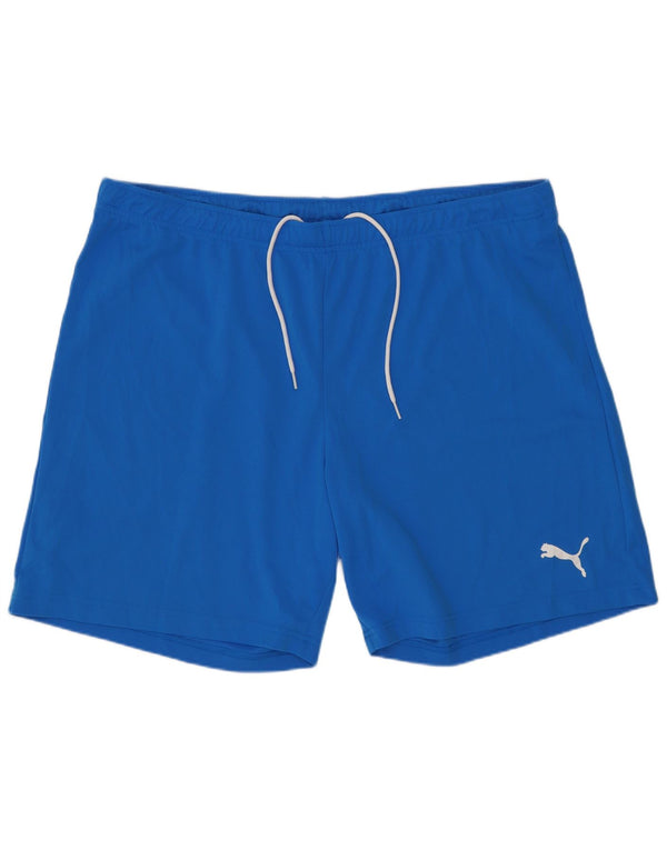 Puma muške sportske kratke hlače 2XL plave sportske poliesterske hlače