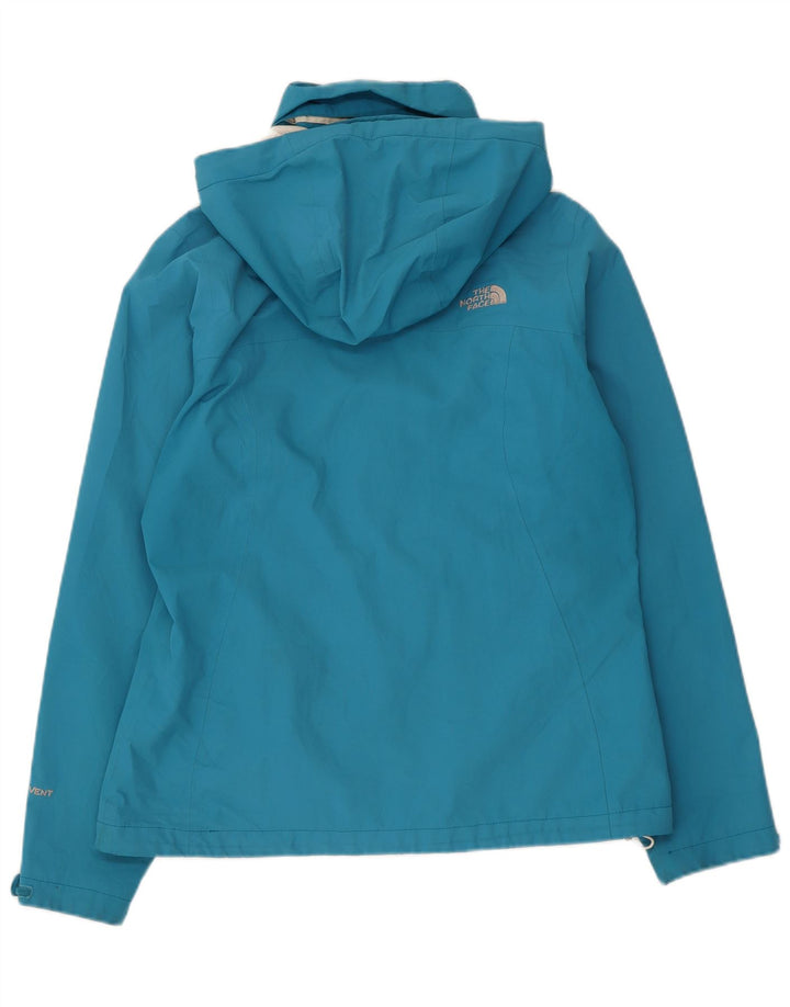 The North Face ženska kišna jakna s kapuljačom UK 14 srednje plavi poliester