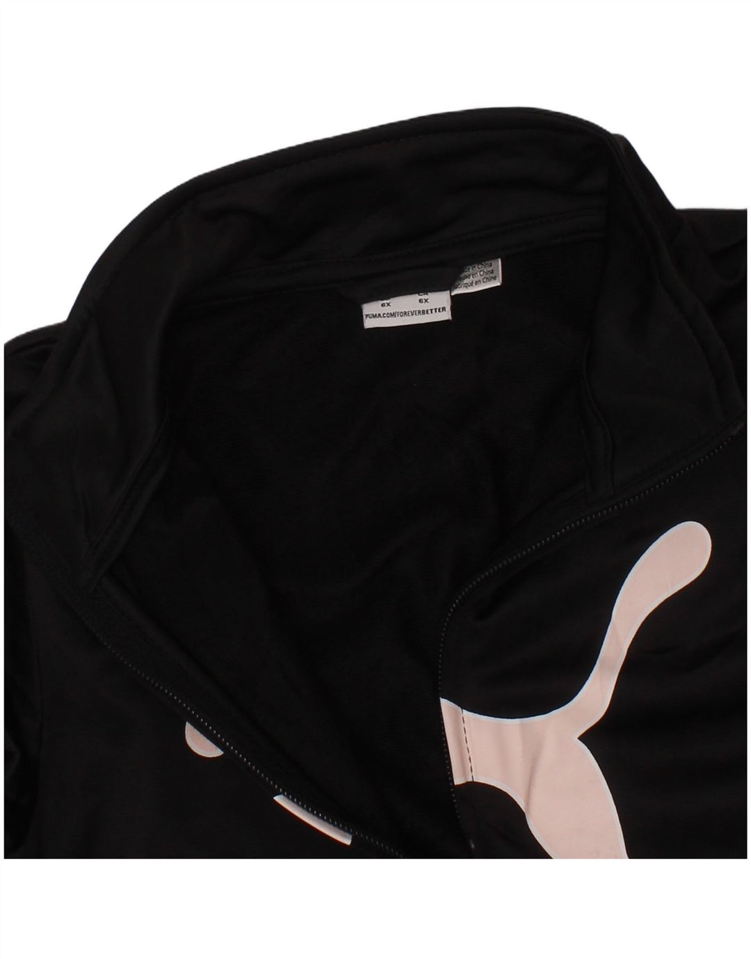 Puma Girls Graphic Gornja jakna trenirke 5-6 godina crna