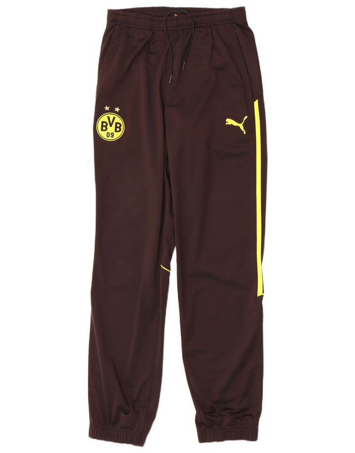 PUMA Mens BVB Dortmund Trenirka Hlače Joggers Small Grey Colourblock