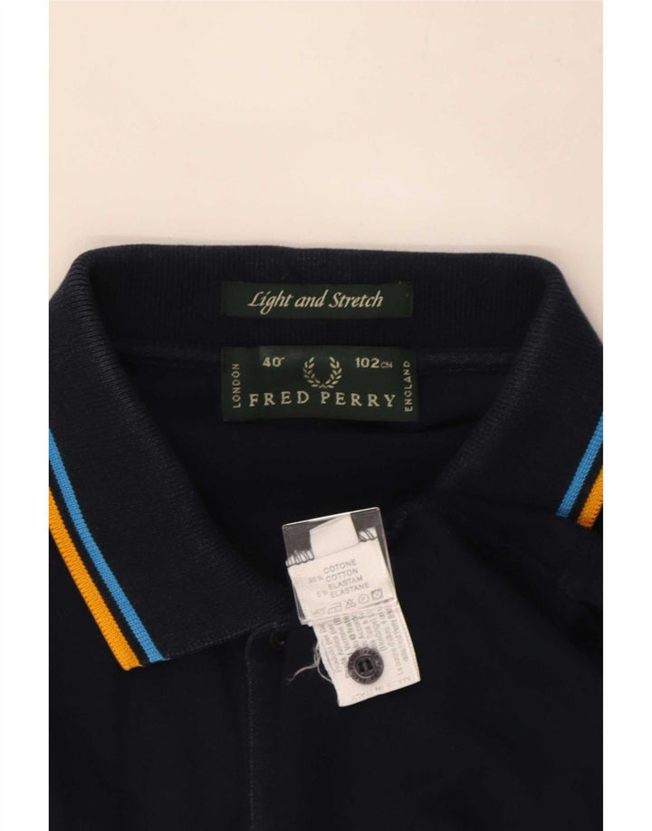 Fred Perry muška polo majica srednje tamnoplave pamučne pruge