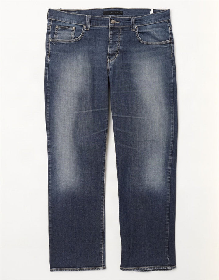Calvin Klein muške ravne traperice W36 L31 plave